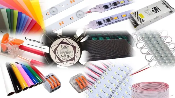 Accessoires panneaux LED maroc